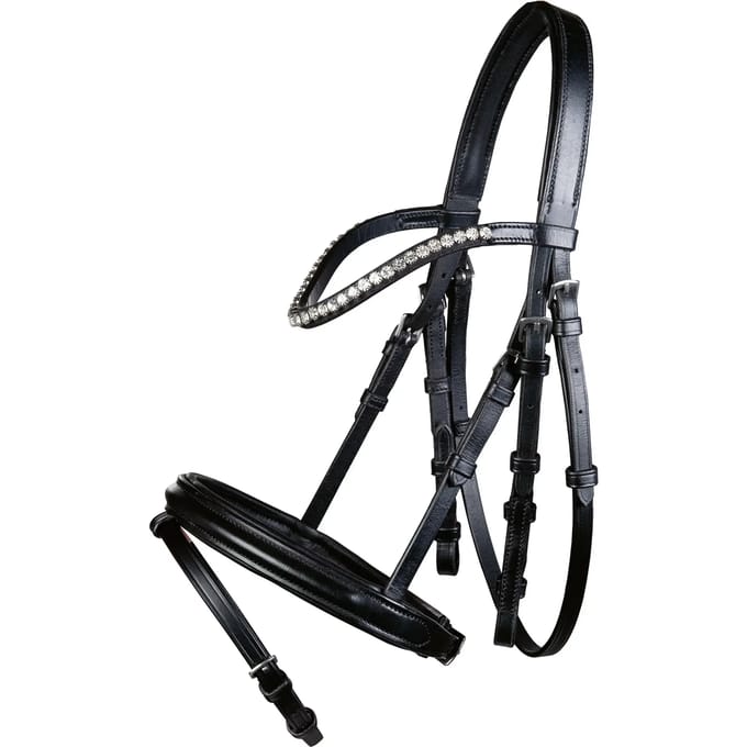 Bitloos hoofdstel voor paarden HKM Shetty Diamond