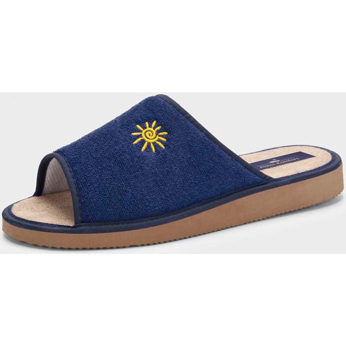 Sandalen met flexibele zool - marine - Gr. 41 van Goldner Fashion