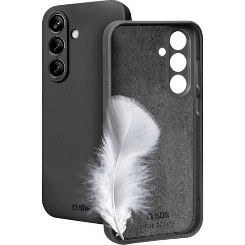 sbs mobile Cover Samsung Galaxy S25 FE Zwart Stootbestendig