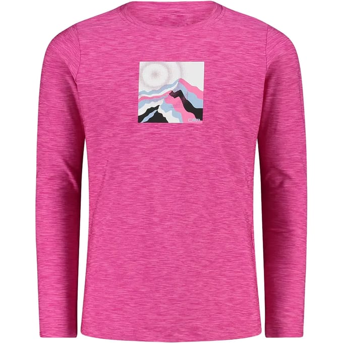 Meisjes-T-shirt met lange mouwen CMP