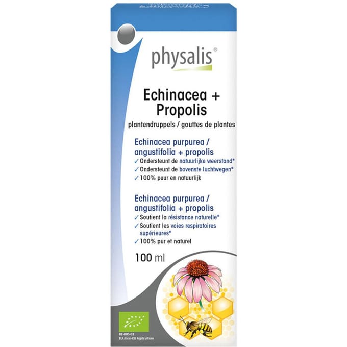 Physalis® Echinacea + Propolis Plantendruppels Bio 100 Oplossing
