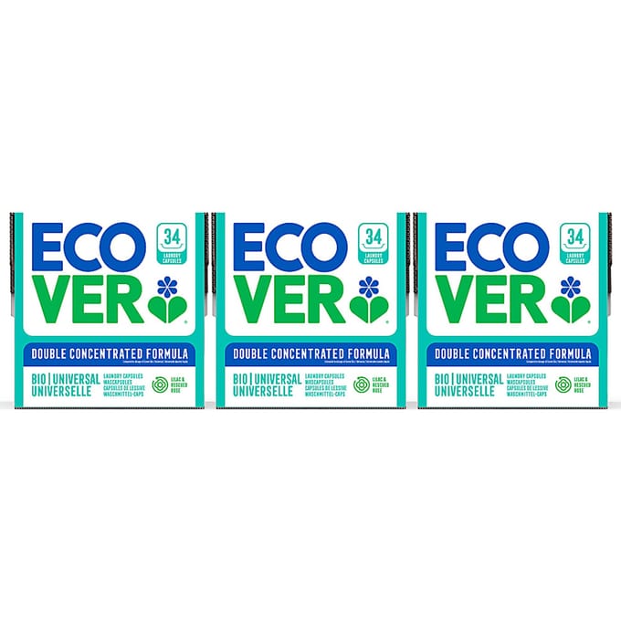 Ecover Wascapsules 102 stuks