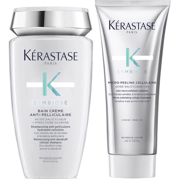 Kérastase Micro Exfolierende Cellulaire Anti Roos Pre Shampoo Verzorging Kérastase - Symbiose Micro-peeling Cellulaire Micro-exfoliërende Cellulaire Anti-roos Pre-shampoo Verzorging