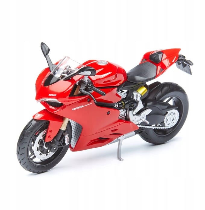 Maisto Ducati 1199 - Modelauto - Schaal 1:12 - Rood