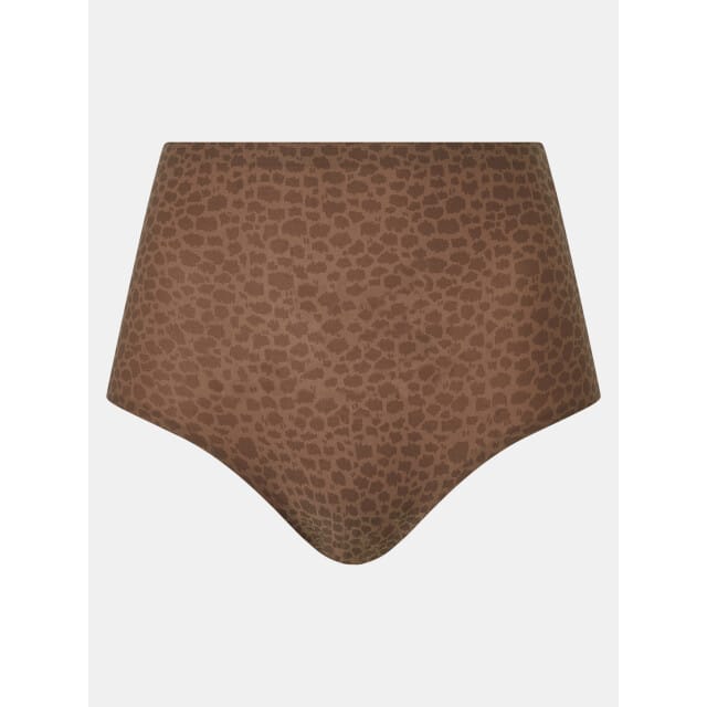 SoftStretch Hoge Slip Wild Brown Plus-size