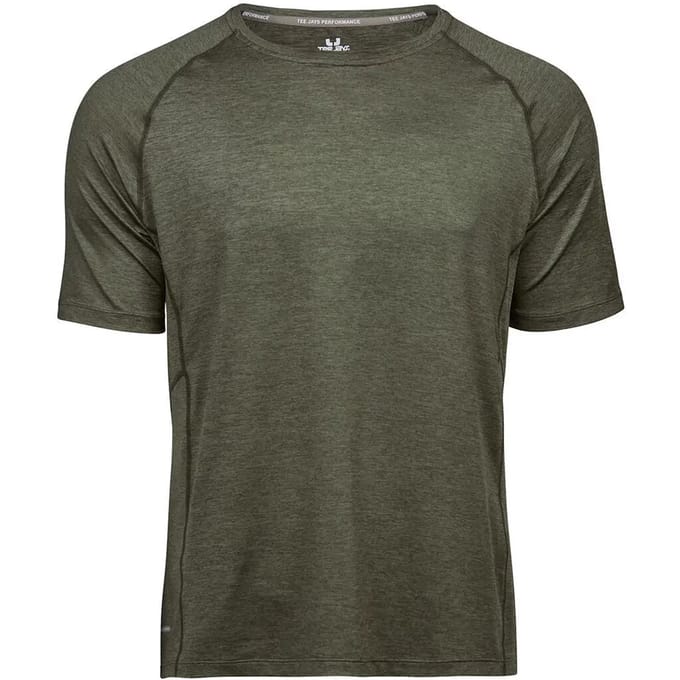 Tee Jays - Men´s CoolDry Tee - Olive Melange - S