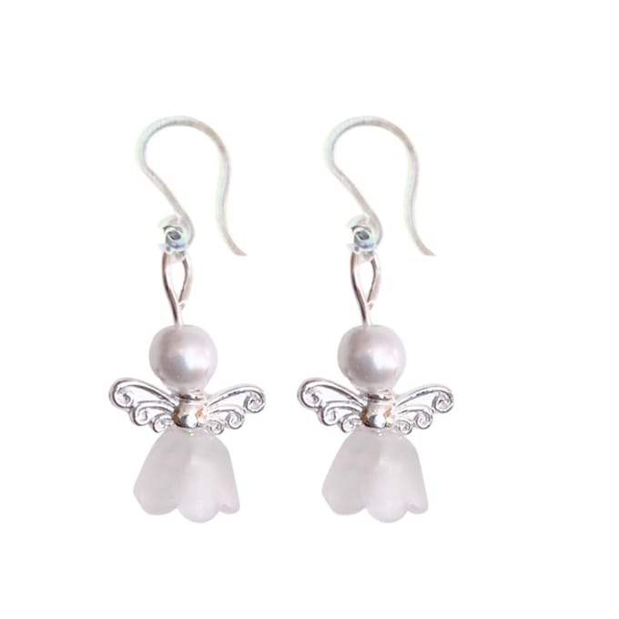 Allergievrij kerst engel zilverkleur-Charme Bijoux
