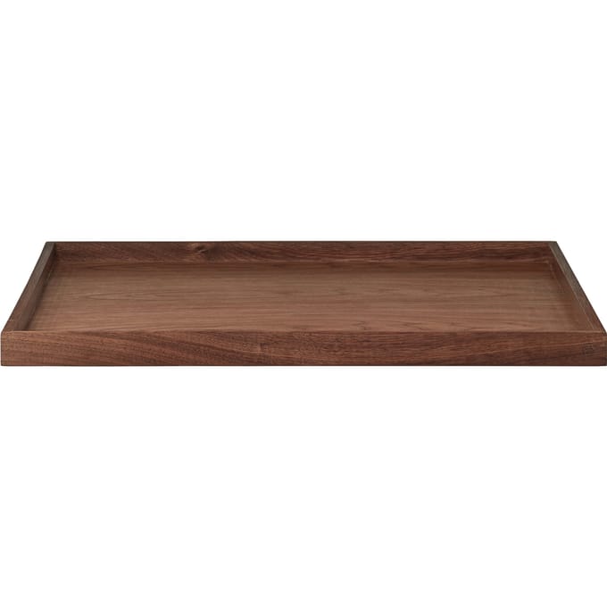 AYTM Unity Dienblad vierkant - walnoot/donkerbruin - 52,5 x 52,5 x 3 cm