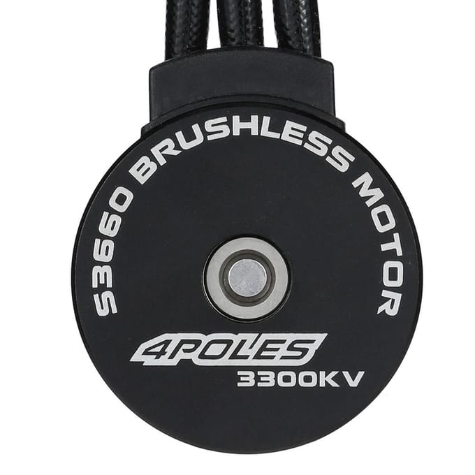 GoolRC S3660 3300KV moteur sans balais sans capteur 60A ESC sans balais et carte de programmation ensemble combiné pour rouge