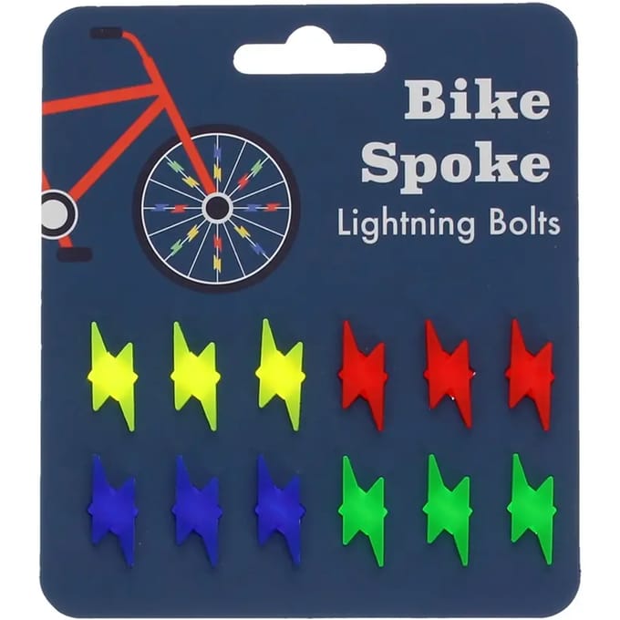 Fietsrek decoratieset Rex London Lightning bolts (x12)