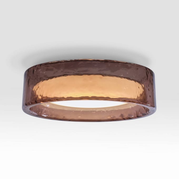 MARSET LED plafondlamp Ringo, Ø 90 cm, rosé, kunststof, CCT