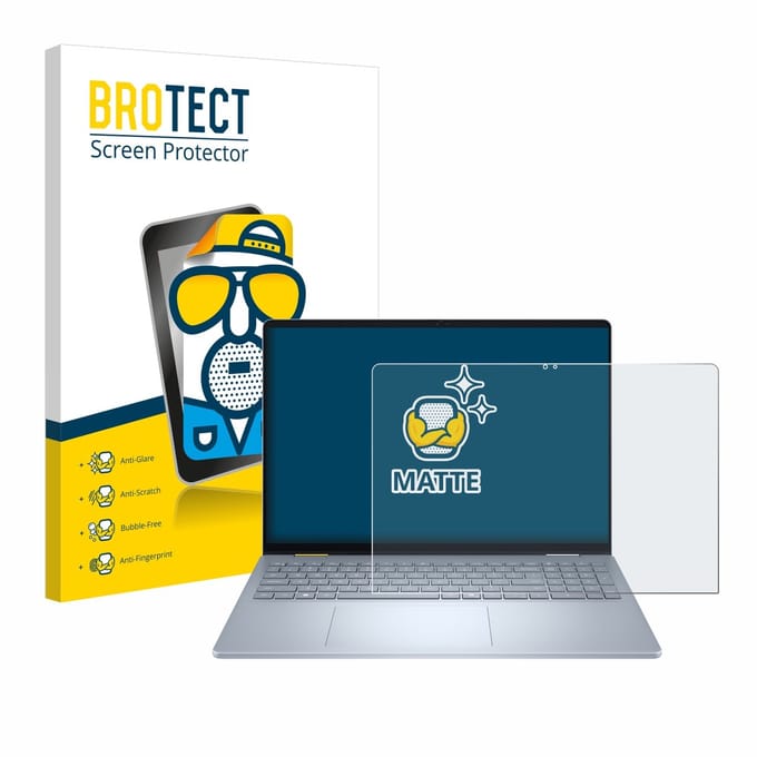 BROTECT - Screenprotector voor Dell 16 Plus-2-in-1 - Folie Beschermfolie matte