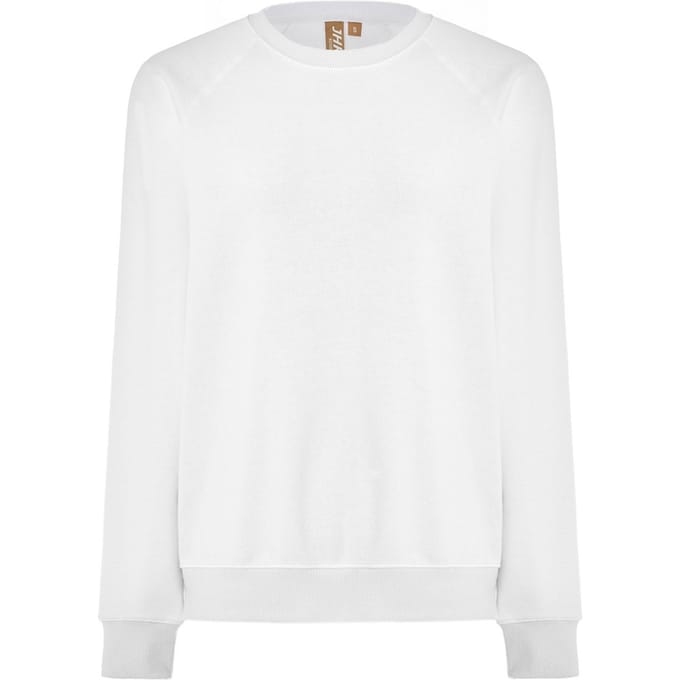 JHK Uniseks Klassiek Everest Sweatshirt voor volwassenen (Wit)