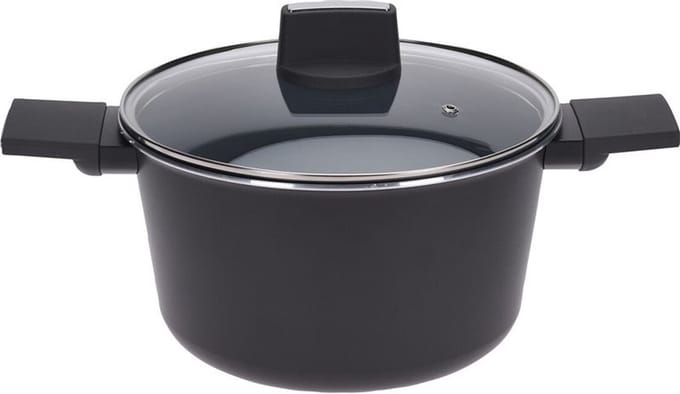 Excellent - Houseware - Braadpan - met - deksel - 24 - cm