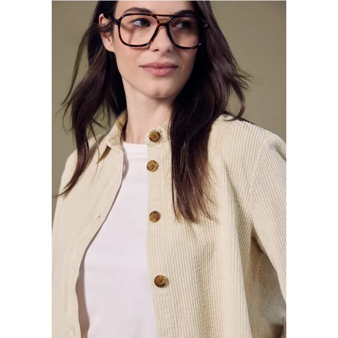 Corduroy overhemd blouse