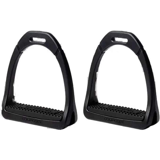 Compositi Profile premium - Stijgbeugel - Zwart - mt. 10cm