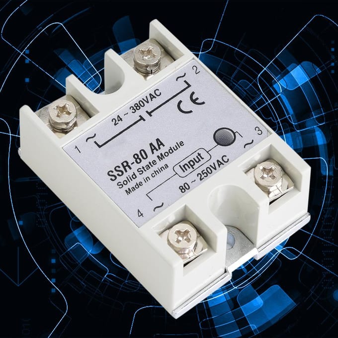 Module de commutation à relais statique monophasé 80 A SSR80AA 80 250 V CA