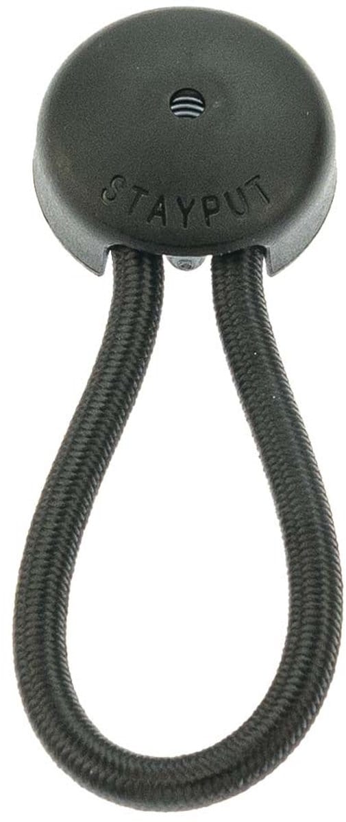 Stayput elastiek spanners 100mm zwart nylon