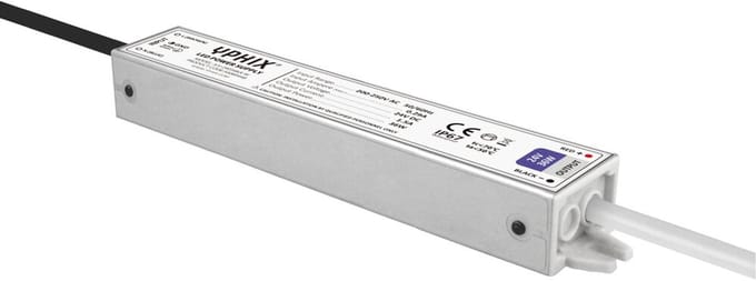 LED transformator 24V 1,5A Max. 36W IP67