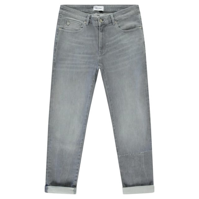 Cars Lugano heren soft denim regular-fit jeans grey used
