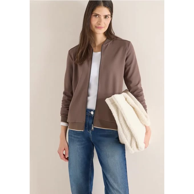 Blouson in effen kleur