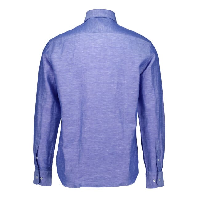 Eterna 2355 Xs82 Lange Mouw Overhemden Blauw 2355 Xs82