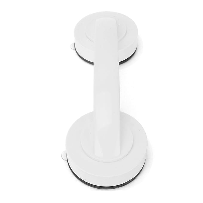 Badkamer Muurhandgreep Zuignappen Douche Beugel Handgreep Balansstang Ouderen Leuning white