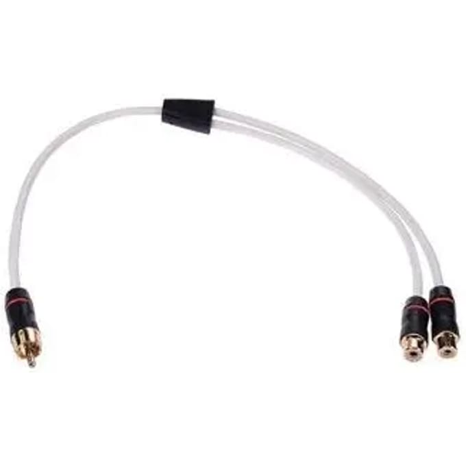 Kabel rca vrouwelijk naar 2x vrouwelijk Fusion