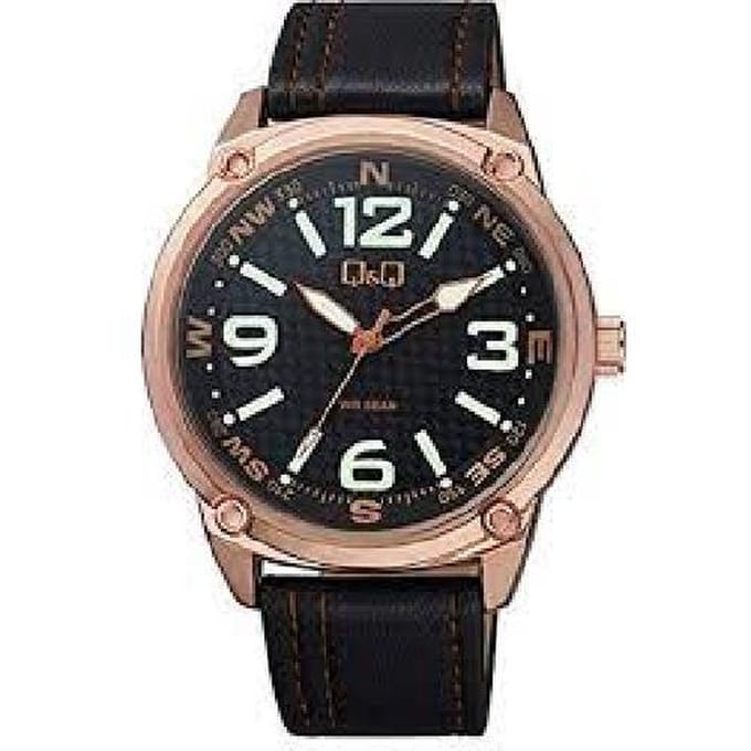 Heren horloge met neon index Q&Q-QB10J115Y