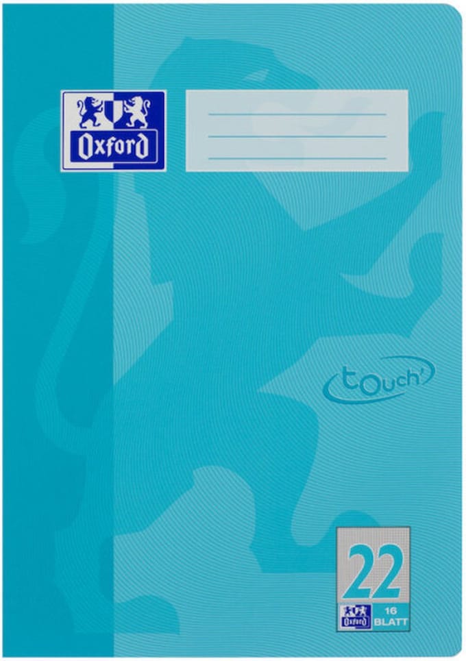 Oxford 400104368 schrijfblok & schrift Blauw A4