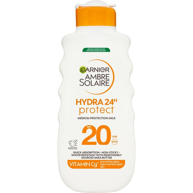 Garnier Hydra 24H Protect Sun Protecting Milk SPF20 175 ml