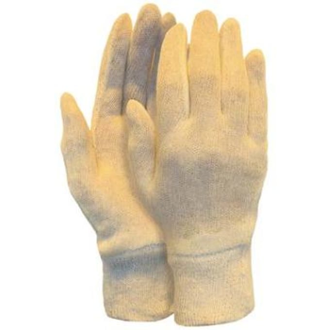 Interlock handschoen, damesmaat met manchet (260 grams)