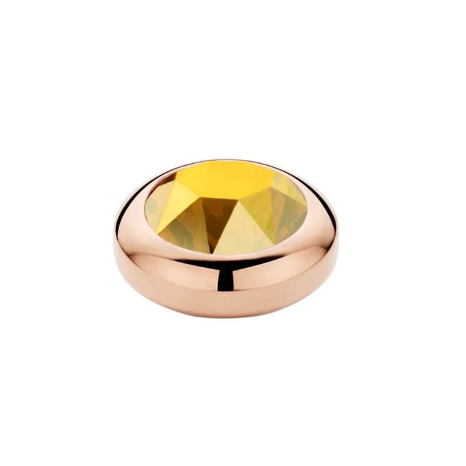 Melano Vivid Season CZ steentje Metallic Sunshine Rosé