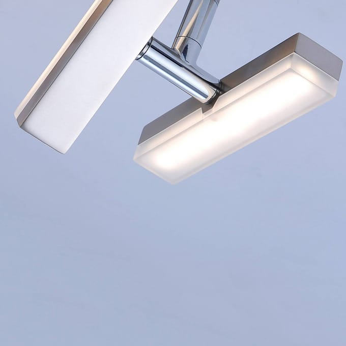JUST LIGHT. GmbH Functionele LED-plafondlamp Rico, 8-lichts