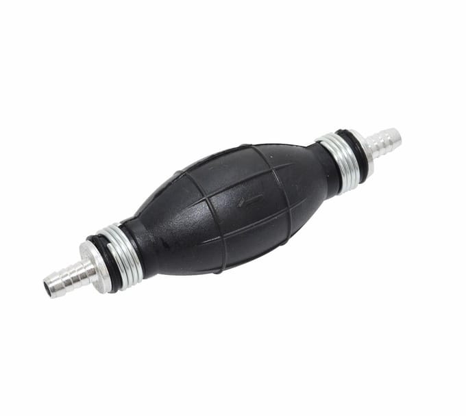 Awtools - Handmatige Brandstofpomp - 12mm - Antislip - Inclusief Terugslagklep