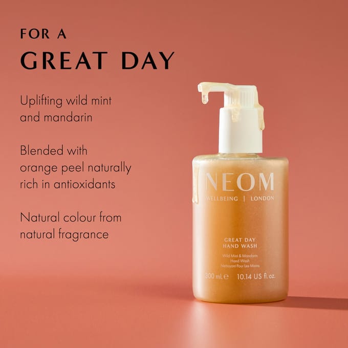 NEOM Great Day Hand Wash 600ml Refill