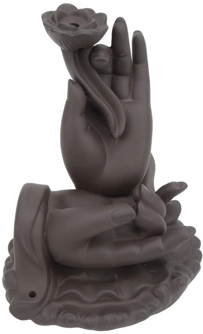 Boeddha Handwaterval - Wierookbranders - Ceramisch Materiaal