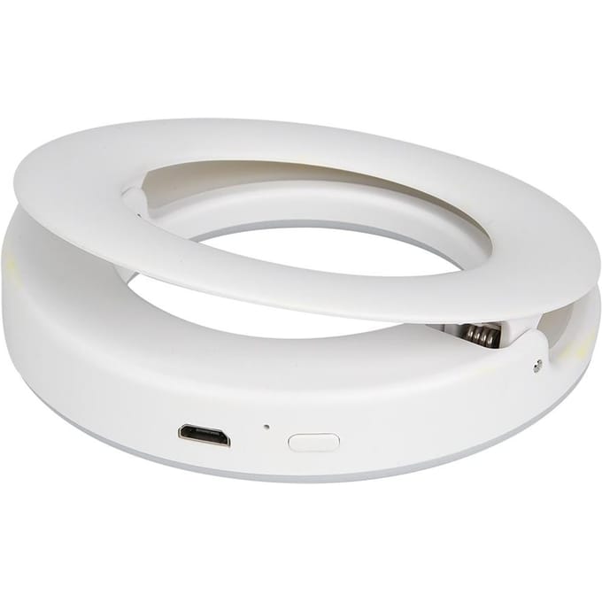 XJ-19 Draagbaar Oplaadbaar 40 LED Camera Selfie Ring Invullicht 3200K-6500K voor Mobiele Telefoon