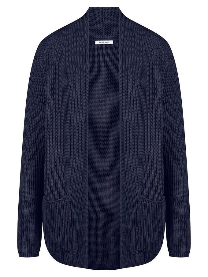 Vest lange raglanmouwen Van Peter Hahn blauw