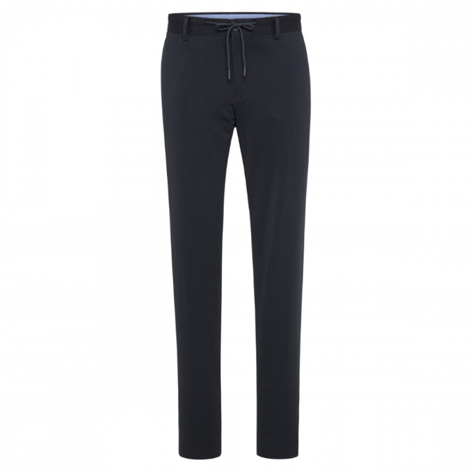 Blue Industry - Jersey Chino Donkerblauw - Heren - Maat 48 - Slim-fit