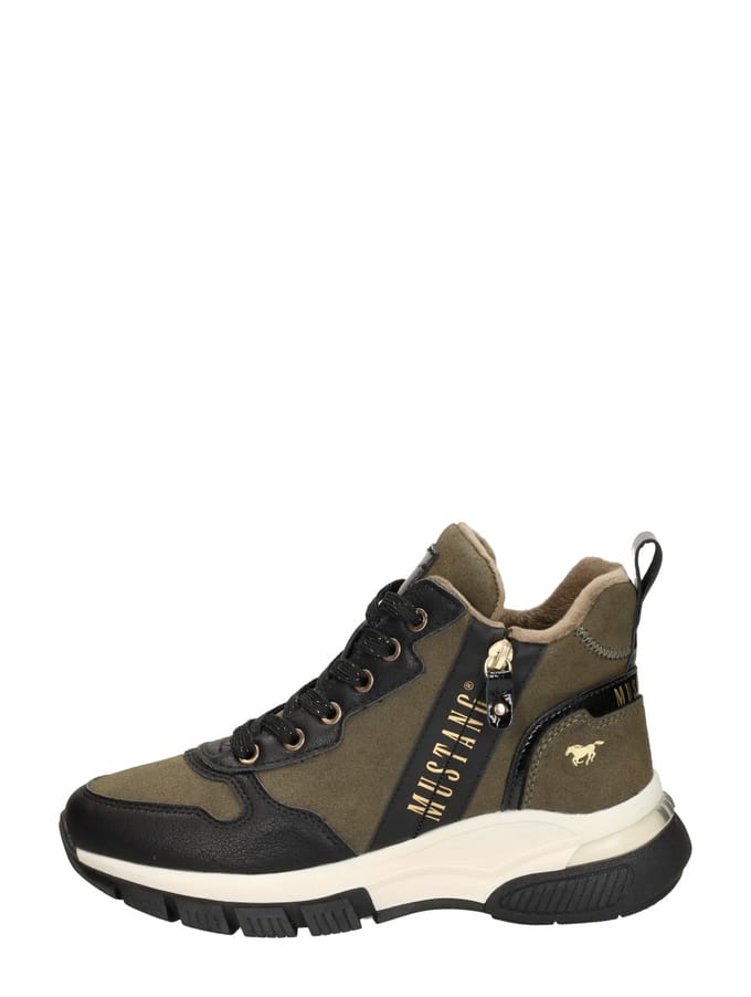 Mustang Sneakers Hoog Sneakers Hoog - groen - Maat 37