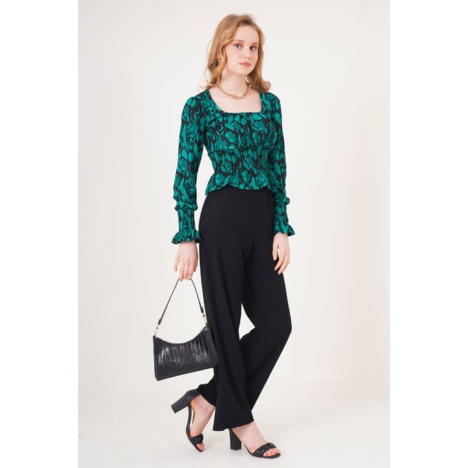 Getextureerde Relaxed Fit Gebreide Broek