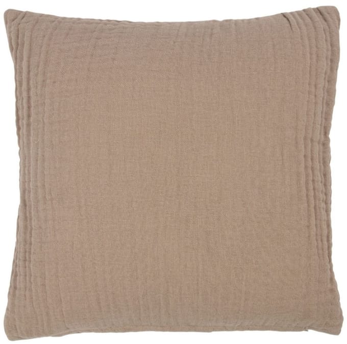 Nova Kussen Mousseline taupe 45x45cm