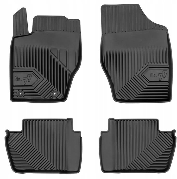 FROGUM No.77 - 3D Automatten All-weather - Perfecte Pasvorm - TPE - Citroën C4 I 2004-2010