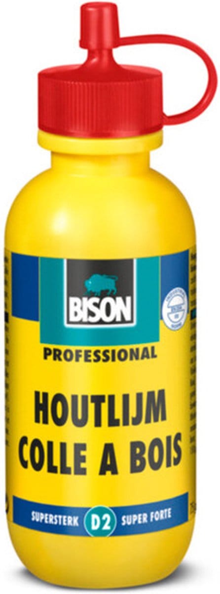Bison Houtlijm Flacon - 12 x 75 gr - Voordeelverpakking