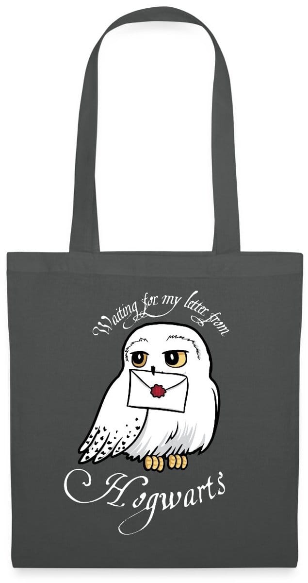 Harry Potter Hedwig Met Brief Waiting For My Letter Tas Van Stof Schoudertas