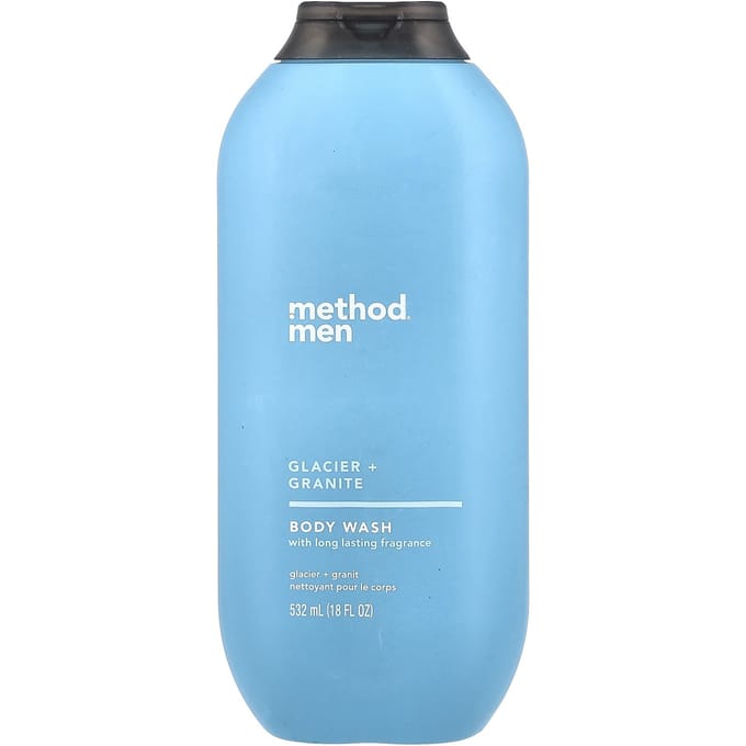 Methode, Heren, Douchegel, Gletsjer + Graniet, 532 ml (18 fl oz)