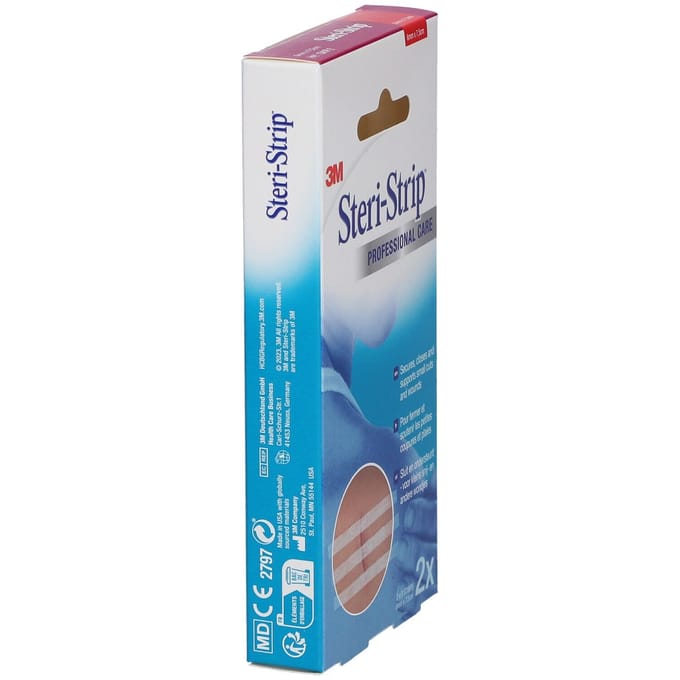 Steri-Strip Hechtstrip Steriel 6 X 75mm 2 X 3 Stuks