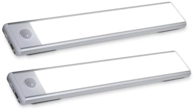 Draadloze LED Lamp met Bewegingssensor - 2 Stuks - Magnetische Power LED voor Thuis en Buiten