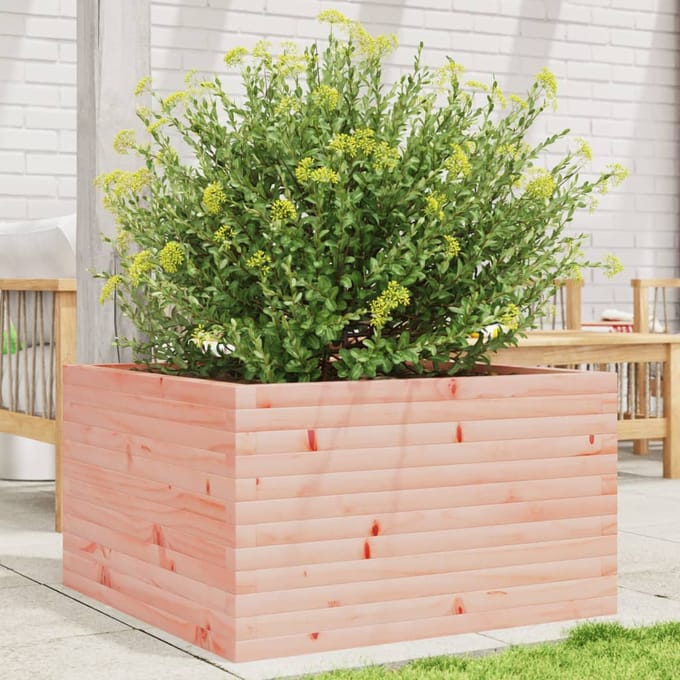vidaXL Plantenbak 80x80x45,5 cm massief douglashout